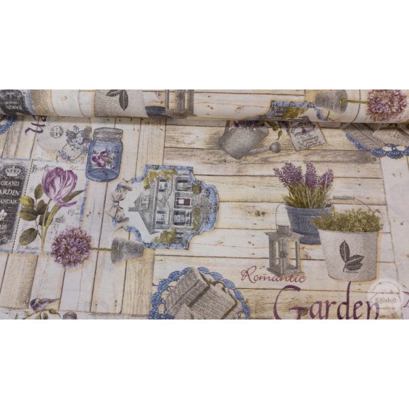 Garden bézses dekortextil (ME5338)